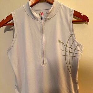 ZOIC Women's Cycling Windshirt W/ Half Zip Front & Back Zipper Pocket - Size M